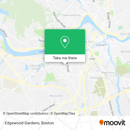 Edgewood Gardens map