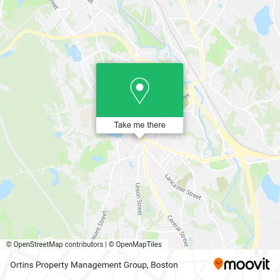 Ortins Property Management Group map