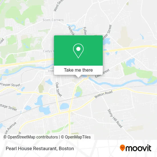 Pearl House Restaurant map