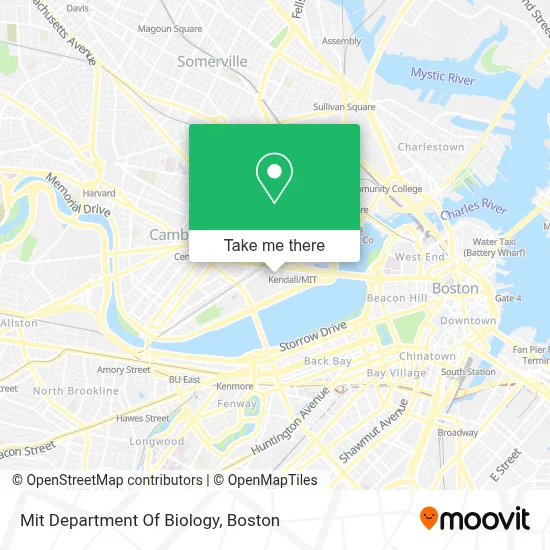 Mit Department Of Biology map