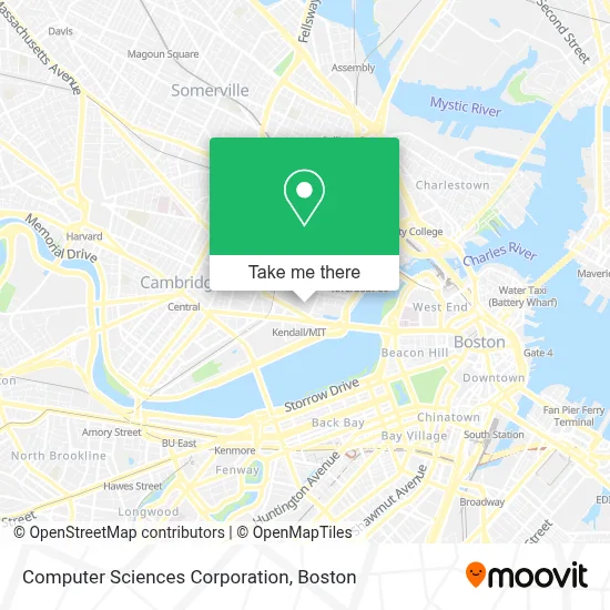 Computer Sciences Corporation map