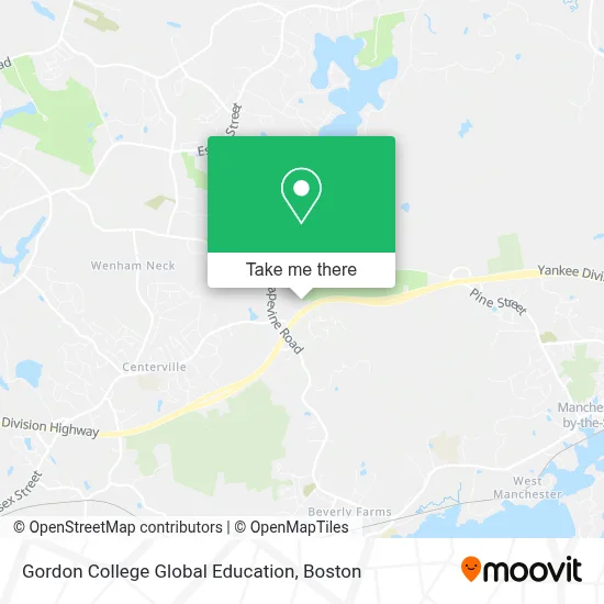 Gordon College Global Education map