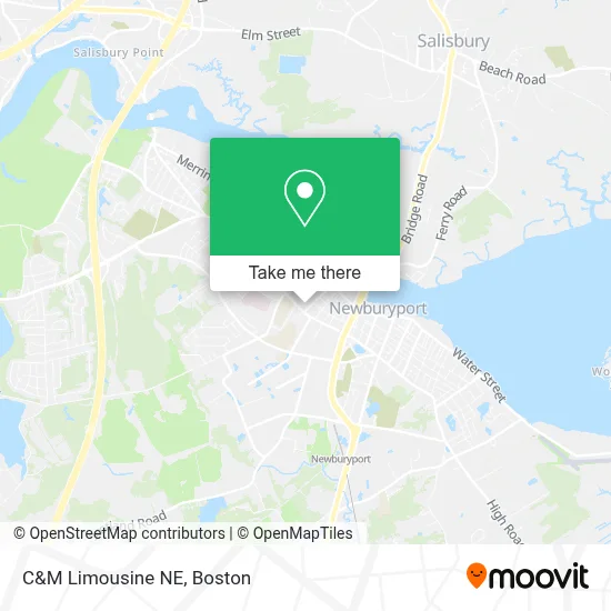 C&M Limousine NE map