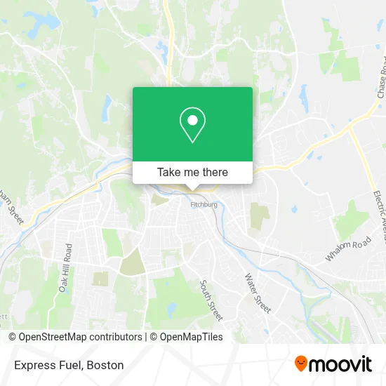 Express Fuel map