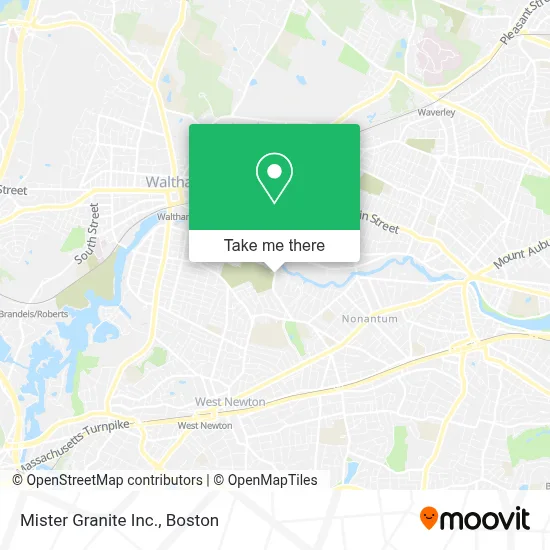 Mister Granite Inc. map