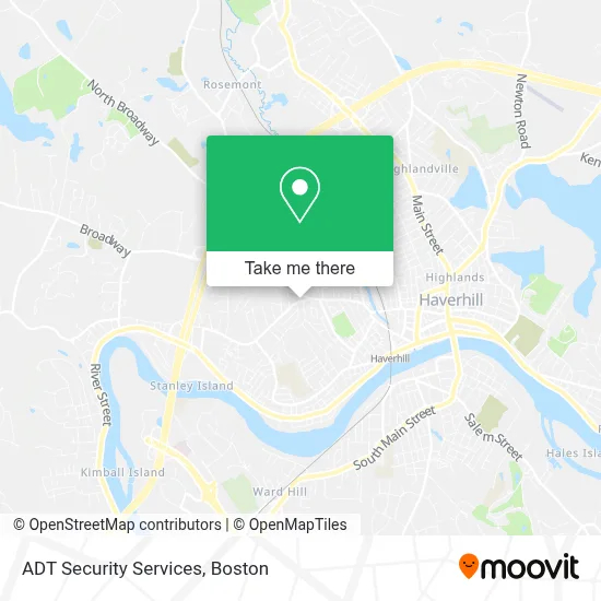 Adt Security Services map