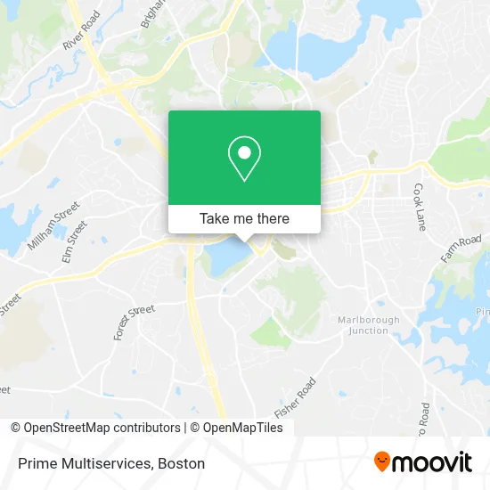 Prime Multiservices map