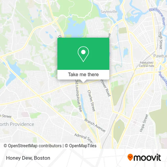 Honey Dew map