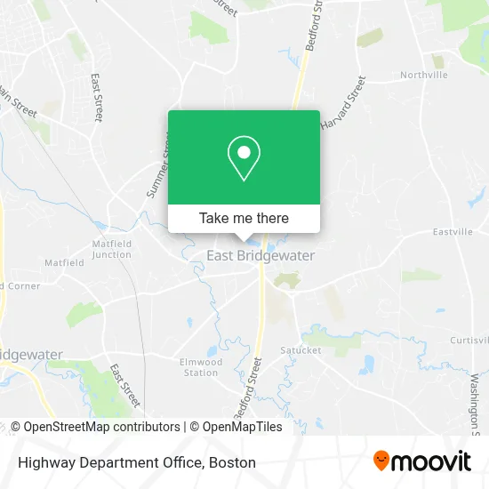 Highway Department Office map