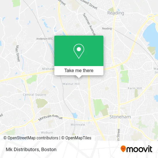 Mk Distributors map