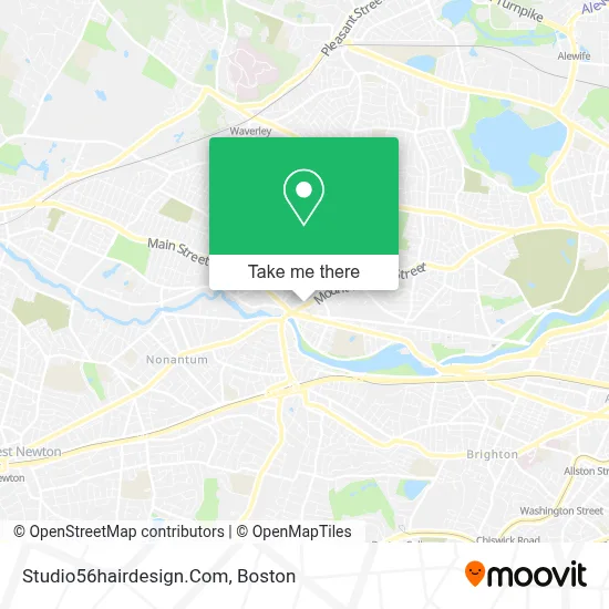 Studio56hairdesign.Com map