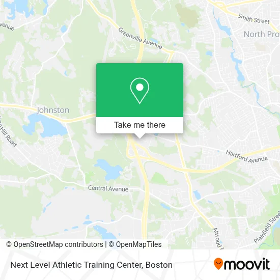 Next Level Athletic Training Center map