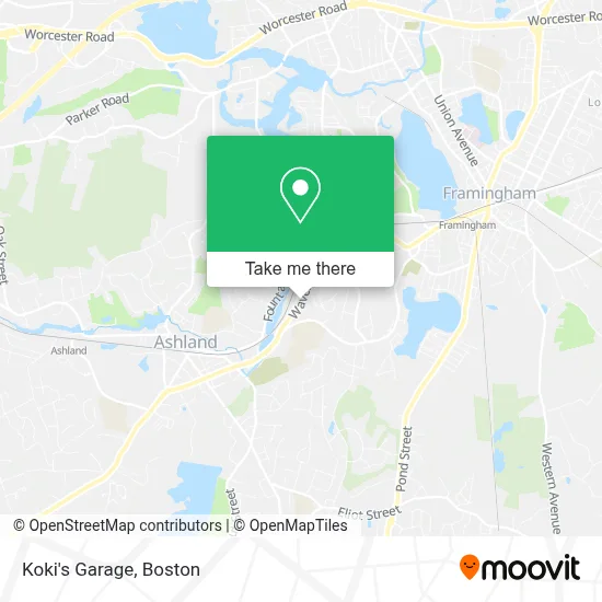Koki's Garage map