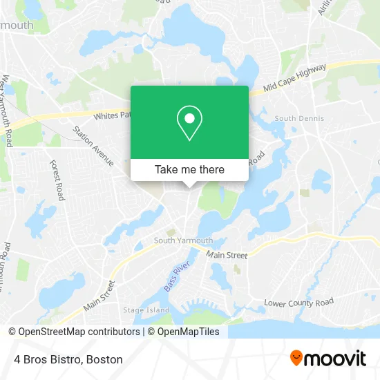 4 Bros Bistro map
