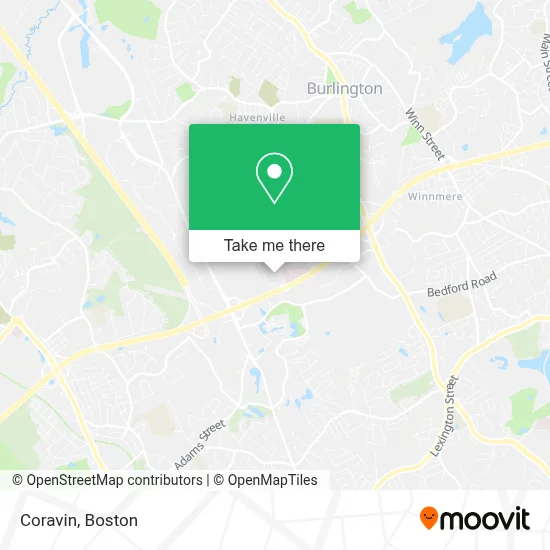 Coravin map