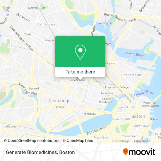Generate Biomedicines map