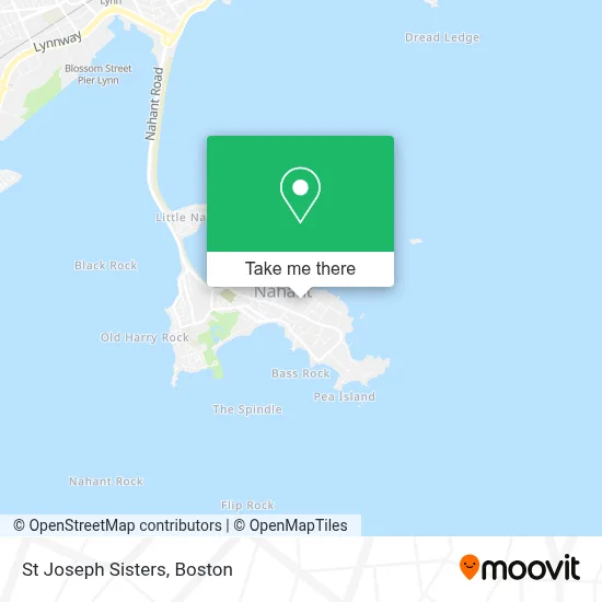 St Joseph Sisters map