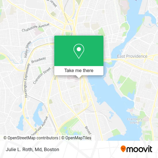 Julie L. Roth, Md map