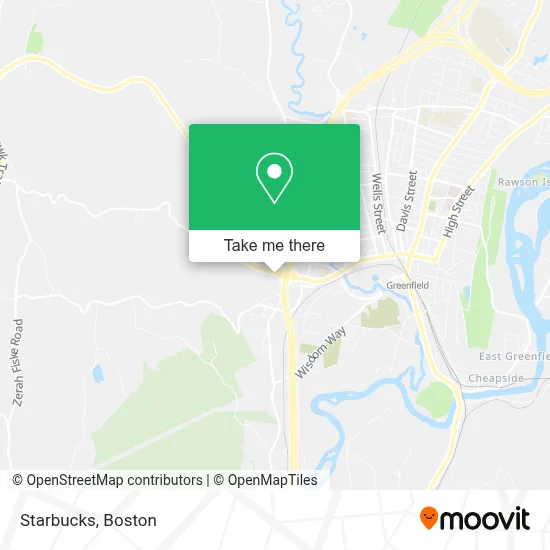 Starbucks map