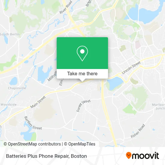 Batteries Plus Phone Repair map