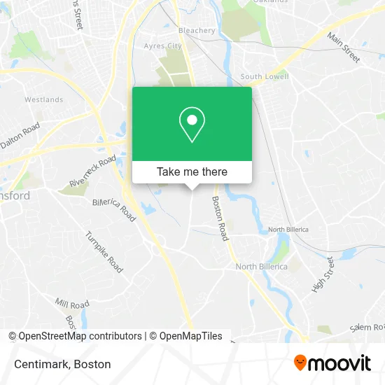 Centimark map