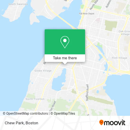 Chew Park map