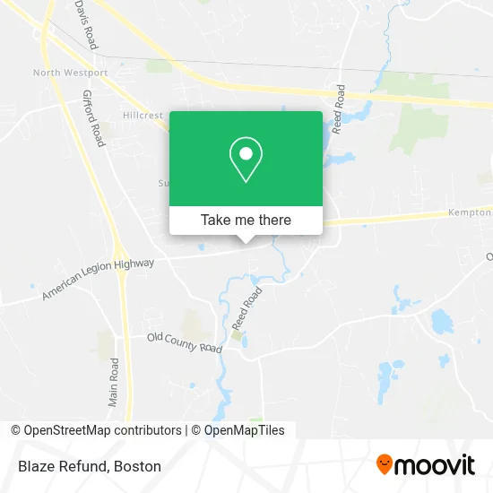 Blaze Refund map