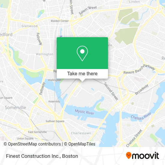 Finest Construction Inc. map