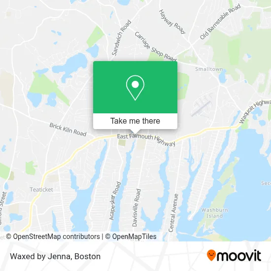 Waxed by Jenna map