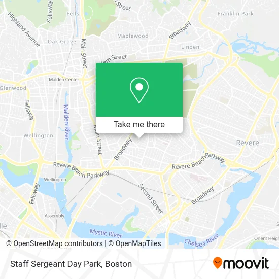 Staff Sergeant Day Park map