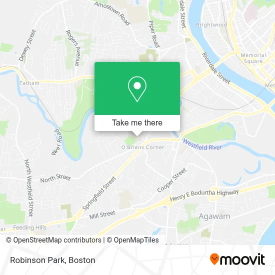 Robinson Park map