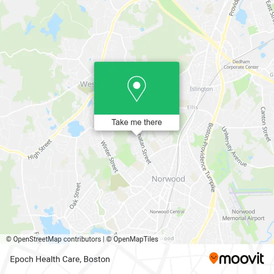 Epoch Health Care map