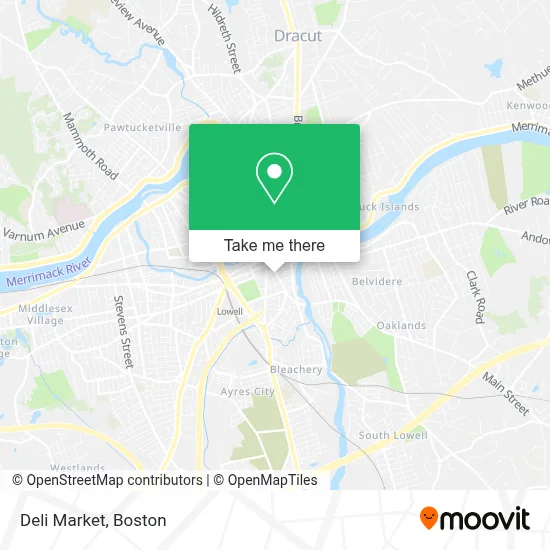 Deli Market map