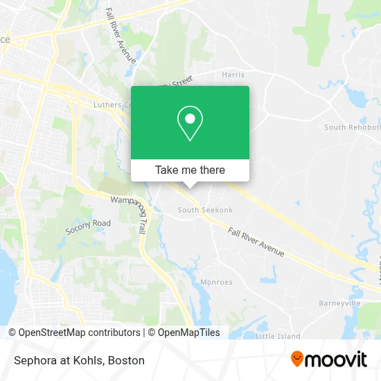 Sephora at Kohls map