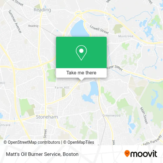 Matt's Oil Burner Service map