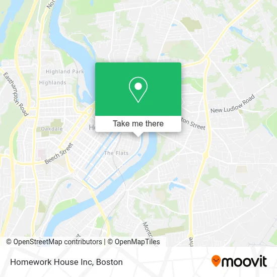 Homework House Inc map
