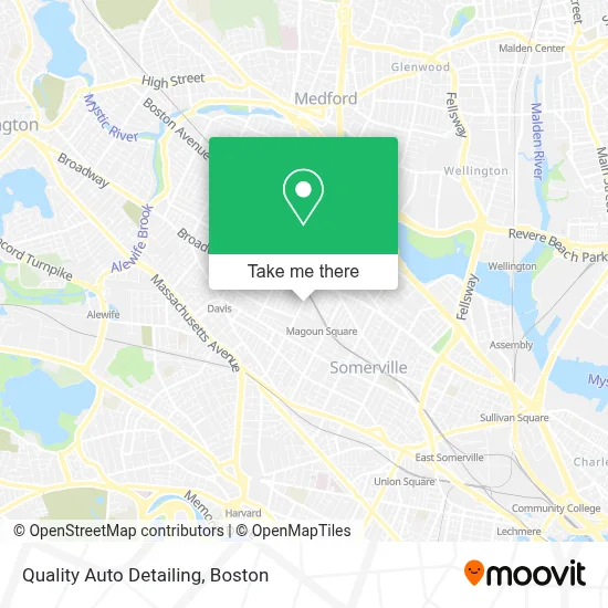 Quality Auto Detailing map