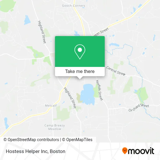 Hostess Helper Inc map