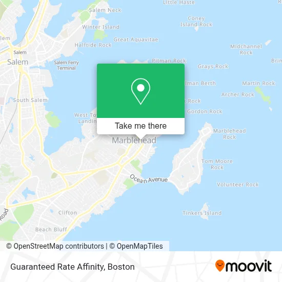 Guaranteed Rate Affinity map