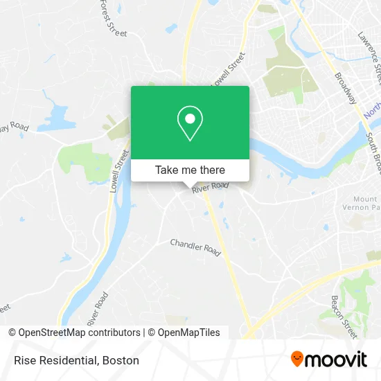 Rise Residential map