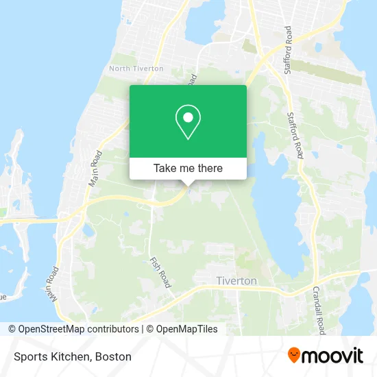 Sports Kitchen map