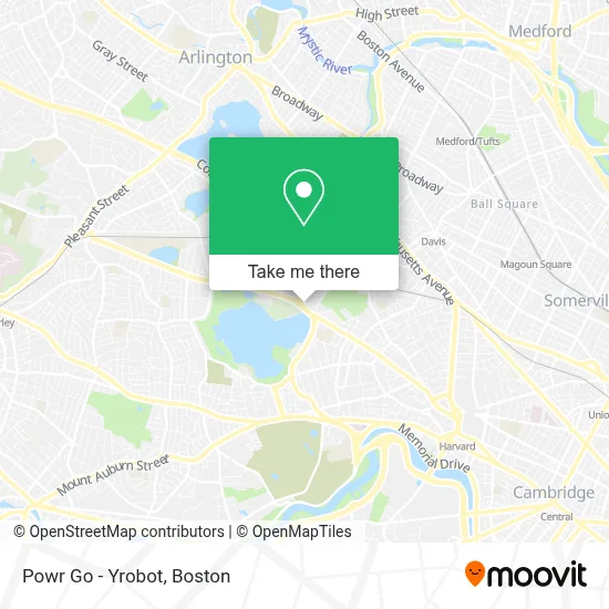Powr Go - Yrobot map