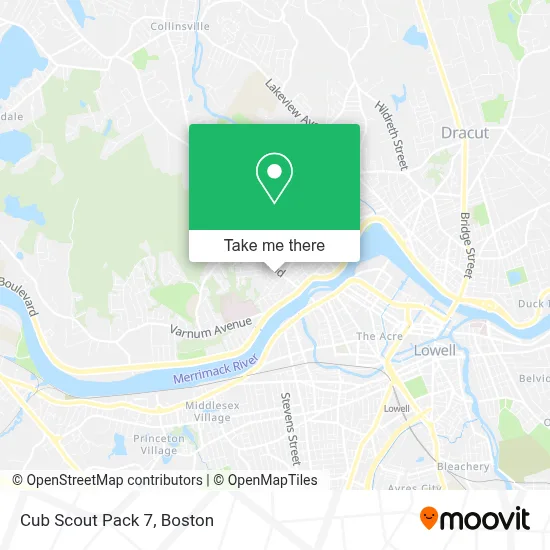 Cub Scout Pack 7 map