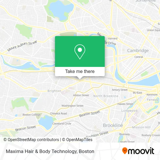 Maxima Hair & Body Technology map