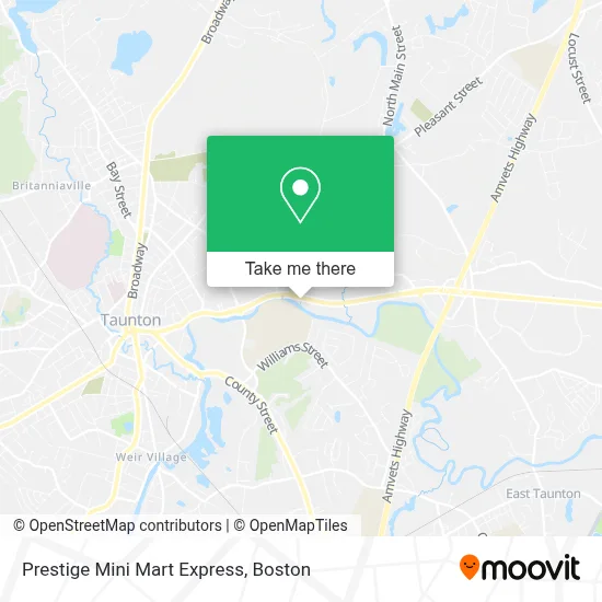 Prestige Mini Mart Express map
