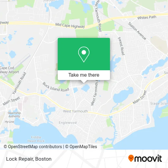 Lock Repair map