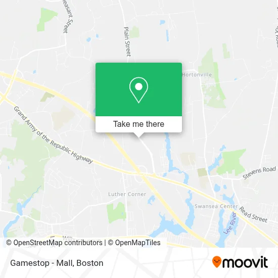 Gamestop - Mall map