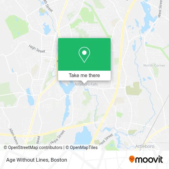 Age Without Lines map