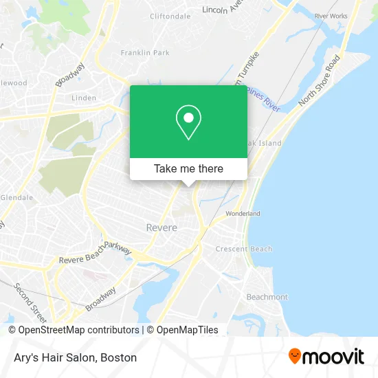 Ary's Hair Salon map