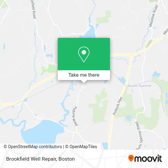 Brookfield Well Repair map